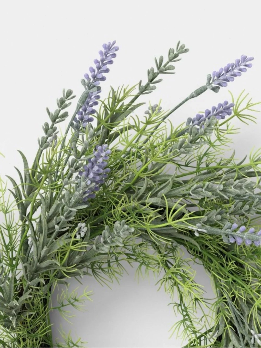 NWOT Target Lavender and Green Mini Wreath Set of 2